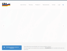 Tablet Screenshot of cbaminerva.com.br